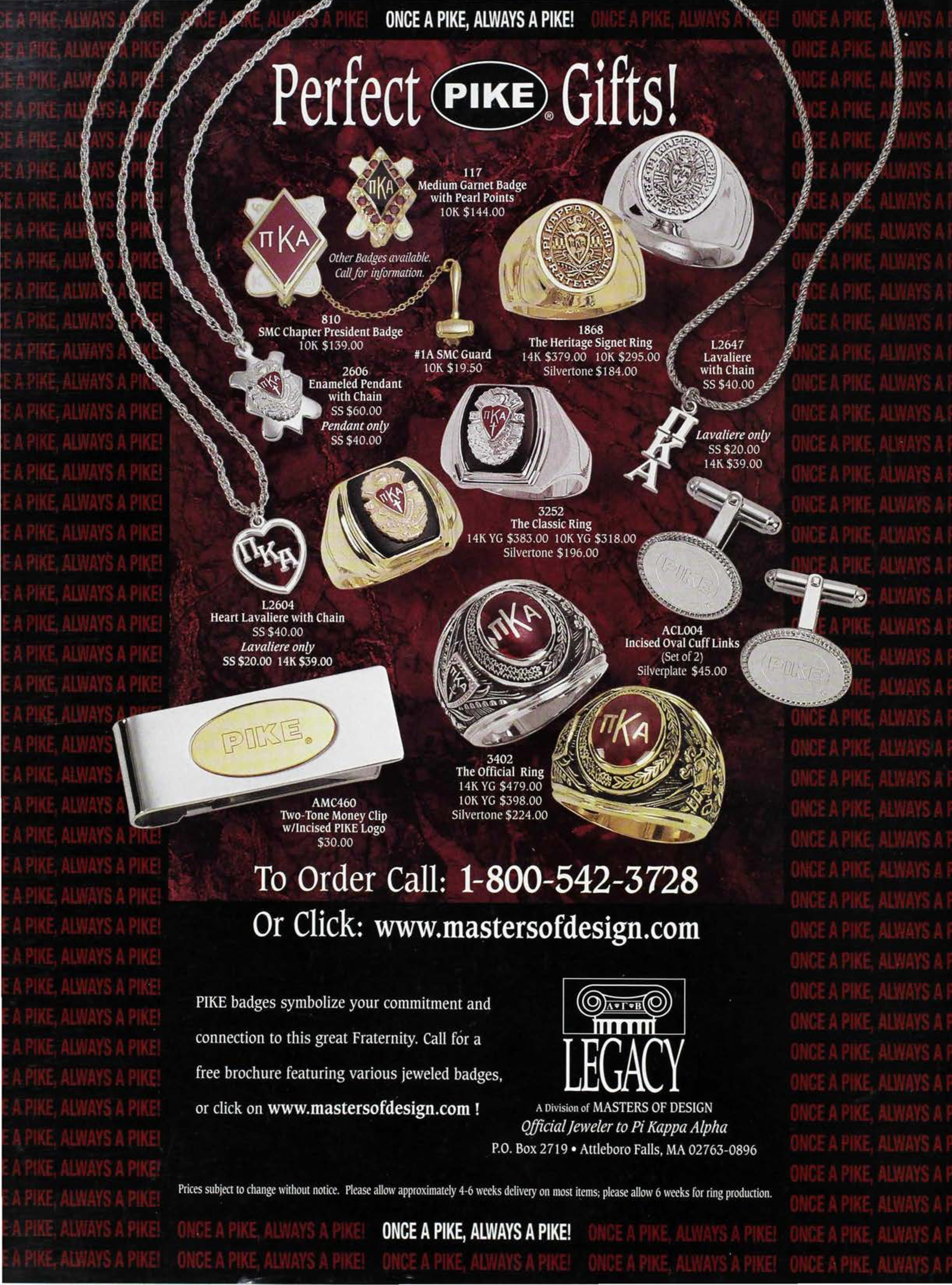 Legacy Advertisement, Autumn 2003